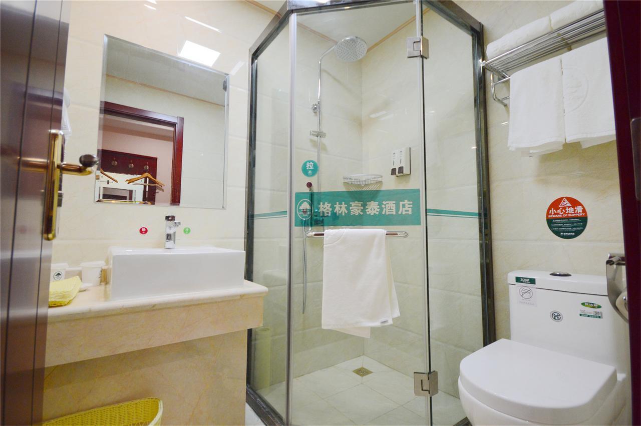 Greentree Inn Wuxi Xishan District Dangkou Town Hubin Road Express Hotel Eksteriør bilde